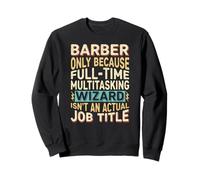 Wizard Job Title Quote - Funny Barber Sudadera
