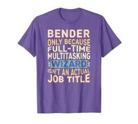 Wizard Job Title Quote - Funny Bender Camiseta