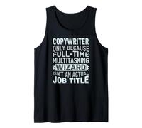 Wizard Job Title Quote - Funny Copywriter Camiseta sin Mangas