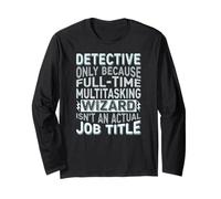 Wizard Job Title Quote - Funny Detective Manga Larga