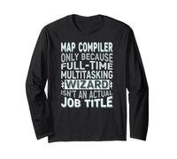 Wizard Job Title Quote - Funny Map Compiler Manga Larga