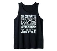 Wizard Job Title Quote - Funny SEO Copywriter Camiseta sin Mangas