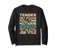 Wizard Job Title Quote - Funny Tender Manga Larga