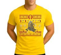 Wizard Mr Hobbit der Ringe | Ugly Christmas Christmas - Camiseta para hombre, amarillo, 3XL
