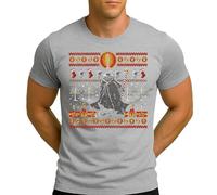 Wizard Mr Hobbit der Ringe | Ugly Christmas Christmas - Camiseta para hombre, gris, 3XL