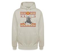 Wizard Mr Hobbit der Ringe | Ugly Christmas Sweater Navidad Sudadera con Capucha Suéter, piedra natural, 3XL