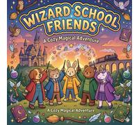 Wizard School Friends: A Cozy Magical Adventure (The Cozy Crew Coloring Adventures)