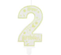 Wizard Velas Cumpleaños Numeros 2, Decoracion Cumpleaños Magic School 2 Añs, Velas Cumpleaños Originales,Decoracion Tartas Cumpleaños, Vela Cumpleaños Wizard School Cake Topper Niñas Chico