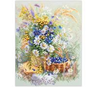 Wizardi Kit de punto de cruz contado - On The Forest Glade 510-230 Magic Needle