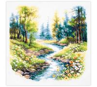 Wizardi Kit de punto de cruz contado - Sounds of Nature 70-12 Magic Needle