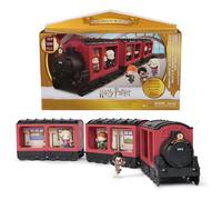 Wizarding World Harry Potter - Hogwarts Express Moments Magics S5-3 Muñecas Figuras articuladas con 3 vagones - Figura Harry Potter - Jugar y exponer - Juguete Infantil de 6 años y más