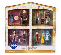 Wizarding World, Harry Potter - Juego de regalo de cumpleaños de WB con 8 figuras y 5 accesorios para muñecas