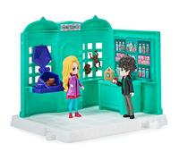 Wizarding World Harry Potter, Magical Minis Honeydukes Sweet Shop con 2 Figuras exclusivas y 5 Accesorios, Juguetes para niños a Partir de 6 años