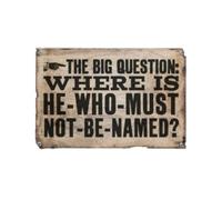 Wizarding World - Harry Potter - Panneau - The Big Question