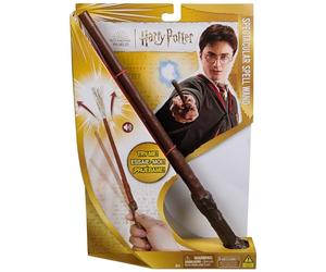 Wizarding World, Harry Potter, Varita mágica Spectacular Spell Wand de 27,9 cm con Sonidos y Efecto Visual de Destello, Juguetes para niños a Partir de 6 años