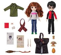 Wizarding World Harry Potter y Hermione Granger - Juego de Regalo de muñecas y Accesorios de Harry Potter y Hermione Granger, más de 20 Piezas, Juguetes para niños a Partir de 6 años