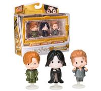 WIZARDING WORLD - PACK 3 FIGURAS HARRY POTTER Y EL PRISIONERO DE AZKABAN AÑO 3: REMUS LUPIN, SEVERUS SNAPE, PETER PETTIGREW Y CAJA DE EXHIBICIÓN - 6069444 - Juegos Infantiles - Juguetes Niños 6 Años +