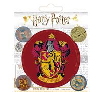 Wizarding World RD-RS461063 Harry Potter-Gryffindor - Adhesivo de vinilo, multicolor, 10 x 12,5 cm