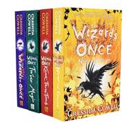 Wizards of Once Series 4 Books Collection Set By Cressida Cowell (The Wizards of Once, Twice Magic, Knock Three Times, [Hardcover] Never and Forever)