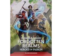 Wizards of The Coast | D&D Dungeons & Dragons Forgotten Realms Heroes of Faerun Player Expansion Tapa dura