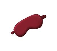 WIZBIOTECH Máscara para dormir para mujeres y hombres y niñas, ajustable, gafas de dormir, transpirables, para viajes, unisex, set (rojo)