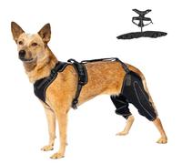 Wize Knee Brace Harness for Dogs, Dog Knee Brace with Harness/4 Limb Wear Adjustable/Metal Stabilization System, Dog Hip Braces, Adjustable Support with Sufficient Wrapping and Support (XL)