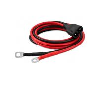 WizFluxMet Cable de expansión PPS compatible con EcoFlow Delta 2/2 Max y Delta 3/3 Plus, cable adaptador de extensión de batería de 50 A 8 AWG, transferencia de energía bidireccional con terminales de