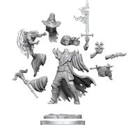 Wizkids D&D Frameworks Humano Warlock - Miniatura masculina
