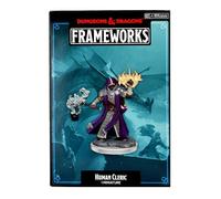 Wizkids D&D Frameworks - Miniatura masculina de clérigo humano