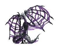WizKids D&D Icons of The Realms: Black Dracolich - Miniatura en caja | Prepintada | Figura de Calabozos y Dragones