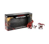 WizKids- D&D Icons of The Realms Miniaturas: Archdevils-Hutijin, Moloch, Titivilus Monstruo Figura, Liso, Multicolor, 6 Reino Unido (96141)