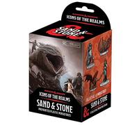 WizKids D&D Icons of The Realms Miniatures: Sand & Stone Booster (Set 26) - 4 figuras, prepintadas, surtidas al azar, RPG