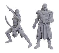 WizKids D&D Nolzur's Marvelous Miniatures: Edición Especial Baldur's Gate 3 (Jaheira y Halsin)