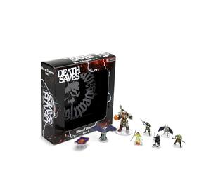 WizKids Death Saves: War of Dragons Box Set 2-8 Piezas prepintadas miniaturas, Mazmorras y Dragones