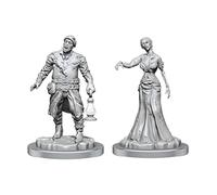 WizKids Deep Cuts Miniaturas: Wave 18: Zombies - Miniatura de mazmorras y dragones sin pintar/imprimado por WizKids - Compatible con DND y otros juegos de rol de mesa TTRPG