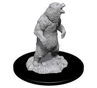 WizKids Dungeons & Dragons Deep Cuts Unpainted Miniatures - Grizzly (2 Unidades)