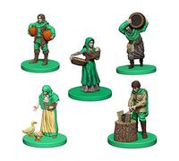 WizKids- Mayfair Games Game Expansion: Verde (5 Personajes), Multicolor (Pegasus Spiele agricola-Green)