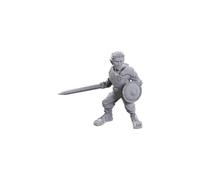 WizKids Miniaturas sin pintar de papel crítico: Orym, of The Air Ashari y hierba recién cortada | Miniaturas sin pintar | Ola 23