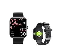 Wizvox 2025 Reloj Deportivo Mujer - el j edid r 1.9" Reloj Smartwatch Mujer Conectividad Bluetooth Monitor De Presión Arterial Entrenamiento Y Deportes F57L0729,Black