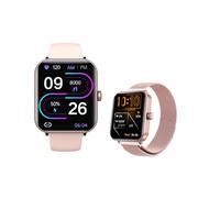 Wizvox 2025 Reloj Inteligente Mujer - 1.9" Smartwatch Mujer Conectividad Bluetooth Rastreador De Fitness Regalo Festivo F57pro0731,PinkMilan