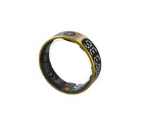 Wizvox 2025 Smart Ring con Pantalla De Led, con Monitor De Frecuencia Cardíaca/SpO2/Calorías/Monitoreo del Sueño, Modos Deportivos Múltiples, Impermeable Más Fino, para iOS/Android R90727,Golden-#10