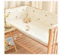 Wizvox Almohadilla Flexible para El Marco De La Cama - Suave,Transpirable Borde del Amortiguador Lavable,Protección Integral Revestimiento De Caja para Evitar Colisiones con Mascotas,70x28cm