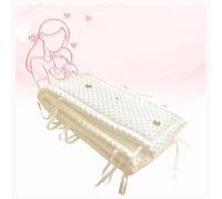 Wizvox Almohadilla para Cubrir El Marco De La Cama - Suave,Transpirable Borde del Amortiguador Fácil De Instalar,Lavable Funda De Mesita De Noche para Decorar Habitaciones,160x28cm