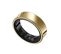 Wizvox Juego De Sensor De Movimiento Anillos Inteligentes Hombre Photographie à Distance, Fréquence Cardiaque, SpO2, Sommeil, Compteur De Pas, Impermeable IPX8 Pour iOS/Android KR20727,Golden-#10