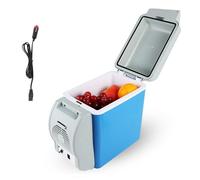 Wizvox Refrigerador EléCtrico De Bajo Ruido, 7.5l,Coche 12v,Bajo Ruido Mini Refrigerador, con FuncióN De Enfriamiento Y CalefaccióN Congelador De Viaje, Regalos Geniales para El Coche