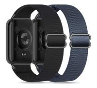 Wizvv Paquete de 2 correas de nailon compatibles con Xiaomi Mi Band 8 Pro/Redmi Watch 4, correa de reloj deportivo de repuesto de liberación rápida, correa de reloj suave de repuesto para hombres y