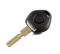 WJBABJ Cubierta de Llave de Coche Llave de Estilo Antiguo para BMW 3 5 7 Z3 E36 E34 E38 E39 Transponder Key Shell Case Remoto Case Caso 4 Pista HU58 con luz LED