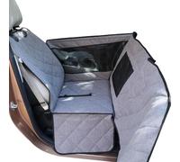 WJDMB Asiento Perro Coche para BMW 3 Series G21 Touring E91, Impermeable Resistente Funda Perros Coche Cubierta Asiento con Ventana Malla Fácil Limpia,A Grey