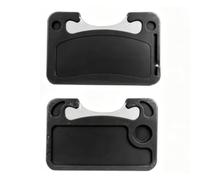 WJDMB Mesa De Volante De Coche para Chevrolet Onix Plus Sedan 2020-2025, Bandeja Doble para Ordenador Portátil En El Coche Superficie De Apoyo Práctica,Black