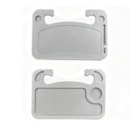 WJDMB Mesa De Volante De Coche para Chevrolet Viva SS Sonic Sail Onix Plus Malibu Impala 2004-2026, Bandeja Doble para Ordenador Portátil En El Coche Superficie De Apoyo Práctica,Grey